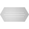 Ekena Millwork Half Round Surface Mount PVC Gable Vent: Functional, w/ 3-1/2"W x 1"P Standard Frame, 36"W x 18"H GVPHR36X1801SF - alternate 3